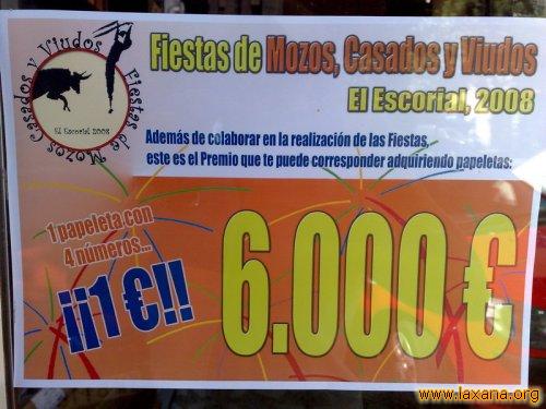 Cartel de una becerrada